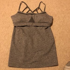 Gray Lululemon tank top!